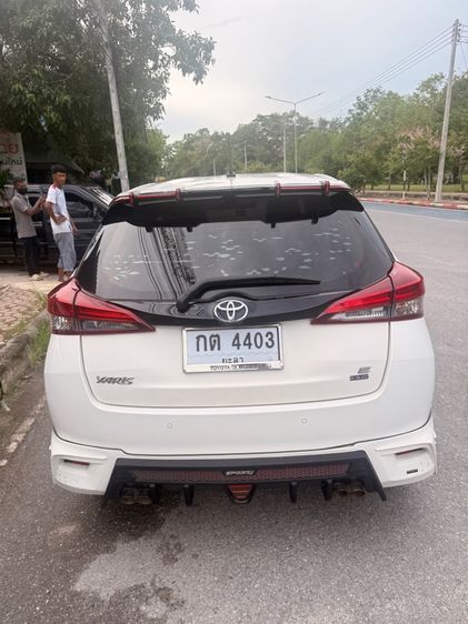 Toyota Yaris 2019 1.2 E Utility-car เบนซิน ไม่ติดแก๊ส เกียร์อัตโนมัติ ขาว รูปที่ 3