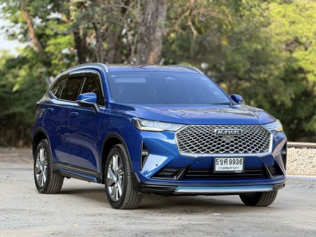 รถ GWM Haval H6 1.5 Hybrid Ultra สี น้ำเงิน