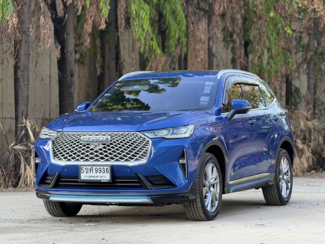 GWM Haval H6 2022 1.5 Hybrid Ultra Utility-car ไฮบริด ไม่ติดแก๊ส เกียร์อัตโนมัติ น้ำเงิน รูปที่ 3
