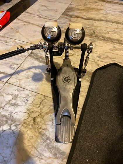 กระเดื่องคู่ Gibraltar 6711 DB พร้อมฮาร์ดแวร์ และเก้าอี้กลอง รูปที่ 2
