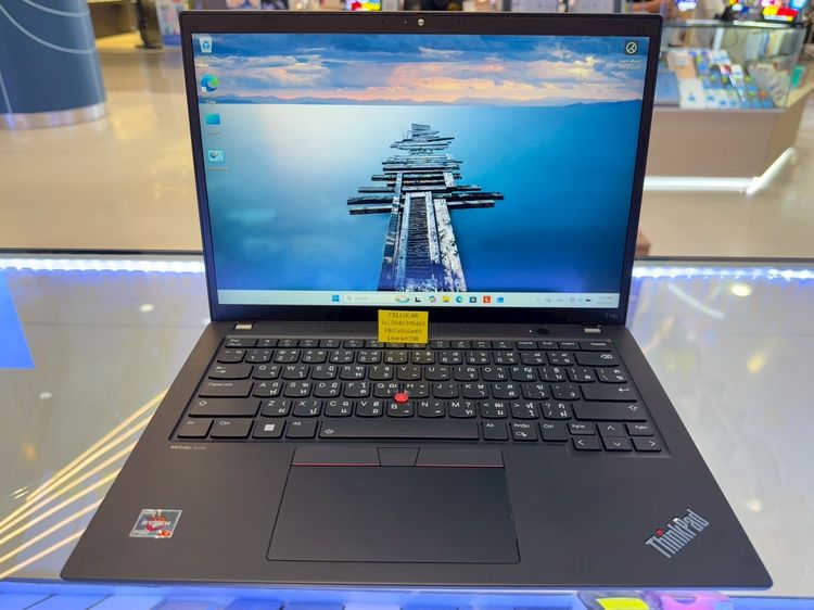 วินโดว์ อื่นๆ อื่นๆ ใช่ Lenovo ThinkPad T14s Gen4 Ryzen 7 PRO 7840U 1TB Ram32 ประกัน2ปีกว่า