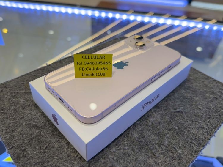 (ติดจอง)iPhone 13 256GB Batt100 สภาพสวย เครื่องไทย ครบกล่อง รูปที่ 9