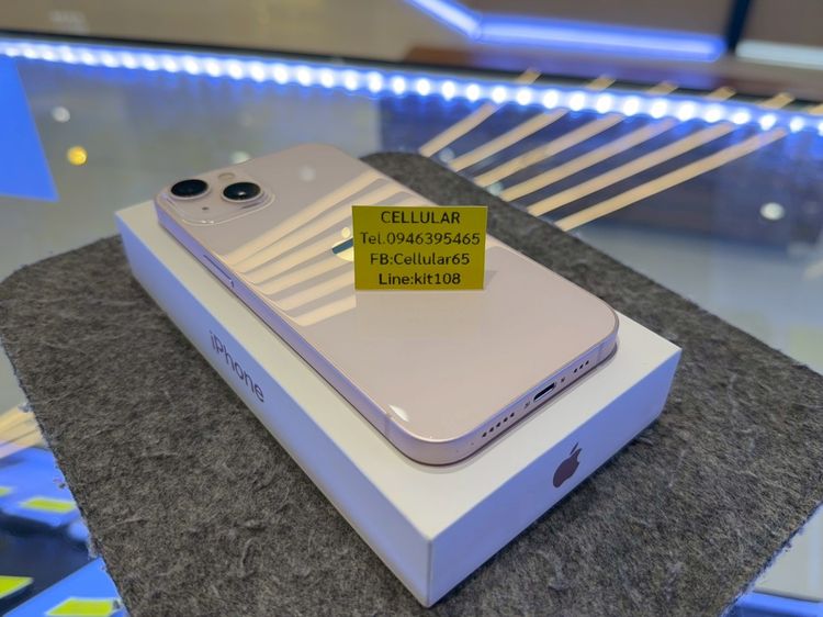 (ติดจอง)iPhone 13 256GB Batt100 สภาพสวย เครื่องไทย ครบกล่อง รูปที่ 10