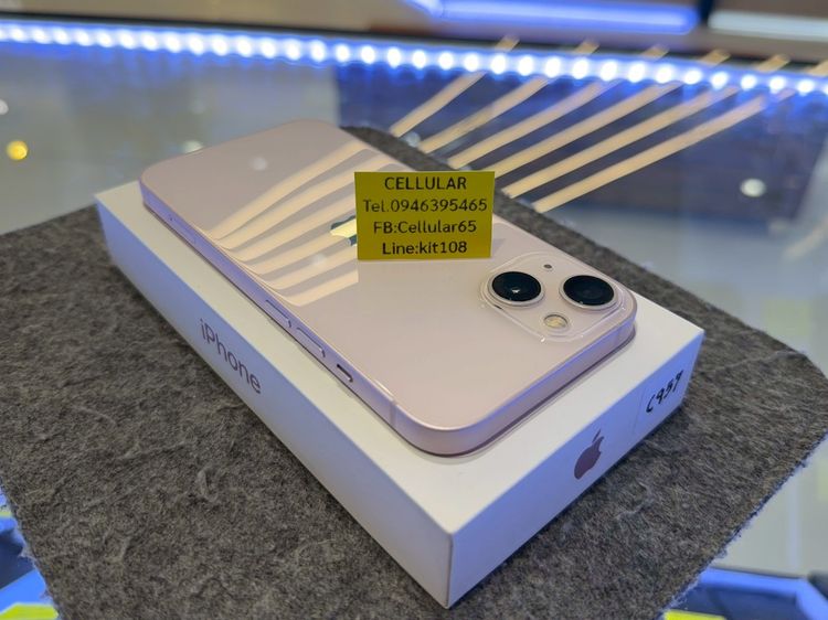 (ติดจอง)iPhone 13 256GB Batt100 สภาพสวย เครื่องไทย ครบกล่อง รูปที่ 8