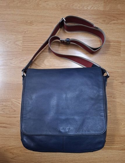 Coach Heritage Leather Map Bag (รหัสรุ่น F70555) รูปที่ 11