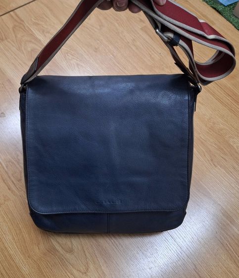 Coach Heritage Leather Map Bag (รหัสรุ่น F70555)