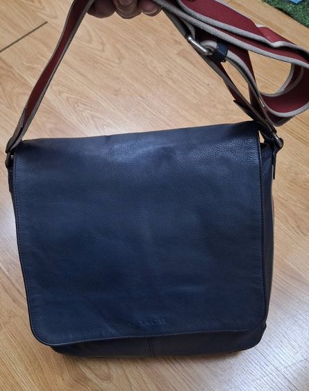 Coach Heritage Leather Map Bag (รหัสรุ่น F70555) รูปที่ 10