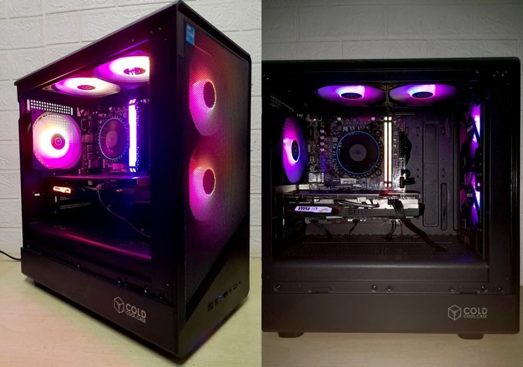 💥 COM เล่นสตรีมเกมส์  ทำงาน กราฟิก 3D ตัดต่อ 💥 CPU I3 12100 + GTX 1660 OC 6 GB + RAM 16 GB + M.2 NVme 256 GB + HDD 1,000 GB 💥