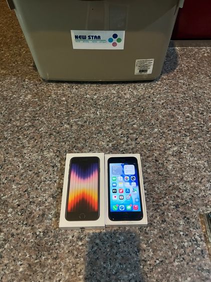 iPhone 128 GB ขายไอโฟนSE3สีMinight128กิ๊กมีกล่องอีมี่ตรงสภาพสวยๆสูนTrueใช้งานดีถูกกกกกมากกก