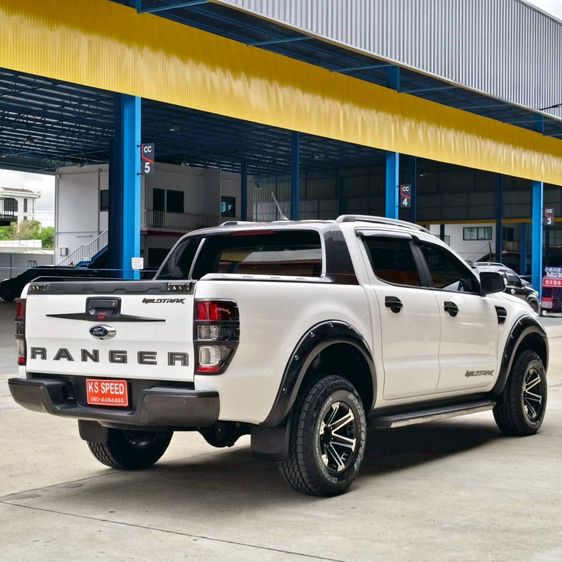 Ford Ranger 2020 2.0 Hi-Rider Wildtrak Pickup ดีเซล ไม่ติดแก๊ส เกียร์อัตโนมัติ ขาว รูปที่ 4
