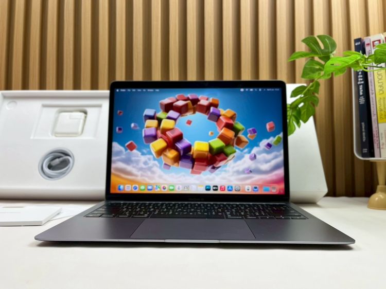 Apple Mackbook Pro 14 Inch แมค โอเอส 8 กิกะไบต์ อื่นๆ ไม่ใช่ MacBook Air 13-inch M1,2020 Ram8GB SSD256GB  Space Gray