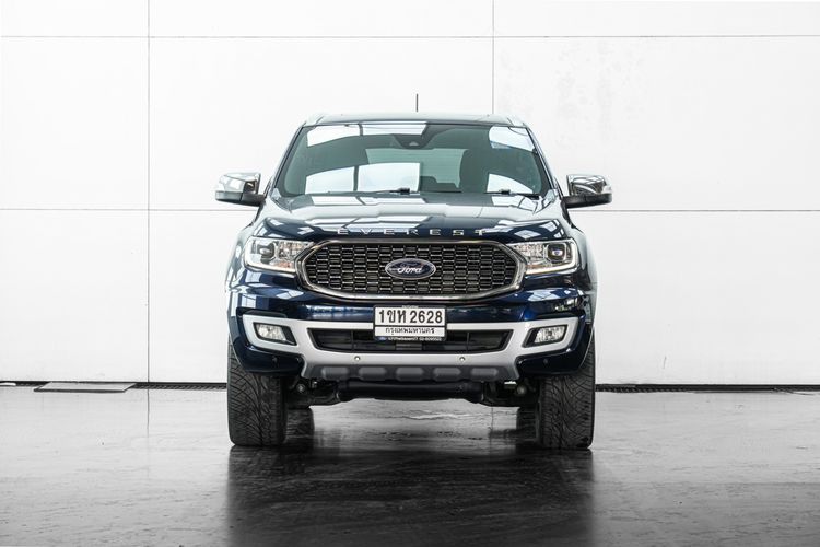 Ford Everest 2021 2.0 Titanium Plus Utility-car ดีเซล ไม่ติดแก๊ส เกียร์อัตโนมัติ น้ำเงิน รูปที่ 3