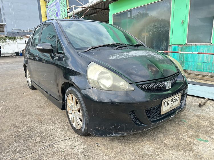 Honda Jazz 2006 1.5 E-V VTEC Sedan เบนซิน ไม่ติดแก๊ส เกียร์อัตโนมัติ ดำ