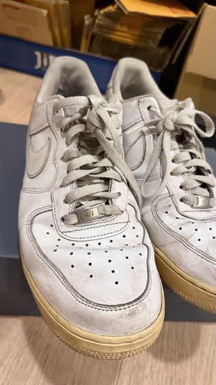 รองเท้า Nike Air Force 1 (AF1) สีขาวทรงยังสวย เอาไปใส่ลุยๆ คุ้มแน่นอน รูปที่ 6