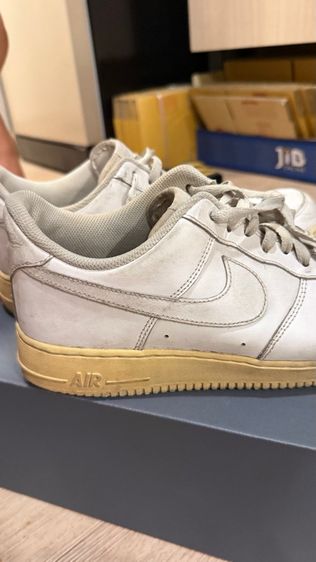 รองเท้า Nike Air Force 1 (AF1) สีขาวทรงยังสวย เอาไปใส่ลุยๆ คุ้มแน่นอน รูปที่ 3