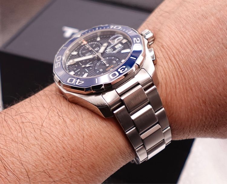 Tag Heuer Aquaracer Cal 16 Automatic Chronograph Full Set  รูปที่ 17