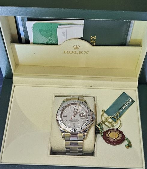 Rolex Yacht Master กล่องใบครบ มีข้อสำรอง รูปที่ 3