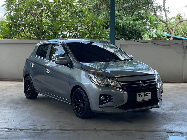 Mitsubishi Mirage 2019 1.2 GLX Sedan เบนซิน ไม่ติดแก๊ส เกียร์อัตโนมัติ เทา รูปที่ 3