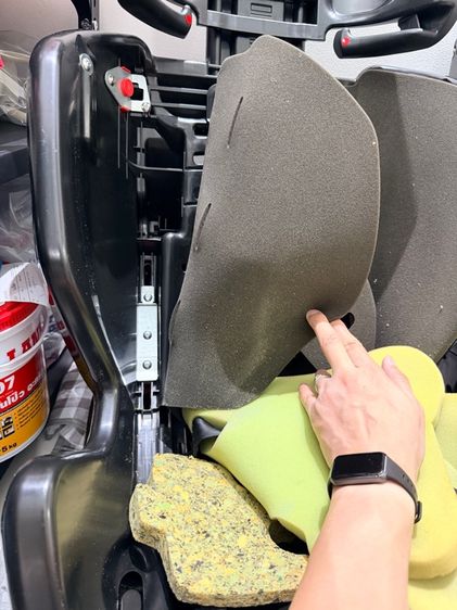 Car Seat ญี่ปุ่นแท้ AILEBEBE Swing Moon Premium AS รูปที่ 14