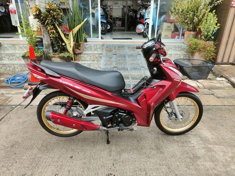 🛵ยังไงก็ขาย WAVE125 i ปี 63 เครื่องดี สีสวย สตาร์ทมือ รถบ้านเดิมๆ เล่มชุดโอนครบ+เปลี่ยนถ่ายน้ำมันเครื่องฟรี ส่งฟรี30 ก.ม รูปที่ 3