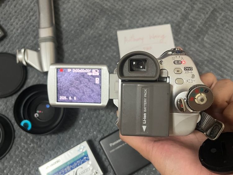 กล้องวิดีโอม้วนเทป Panasonic nv-gs250 (เลนส์Leica) ระดับHigh-end รูปที่ 2