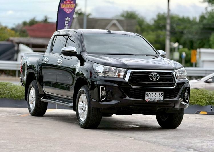 Toyota Hilux Revo 2019 2.4 E Prerunner Pickup ดีเซล ไม่ติดแก๊ส เกียร์อัตโนมัติ ดำ รูปที่ 3