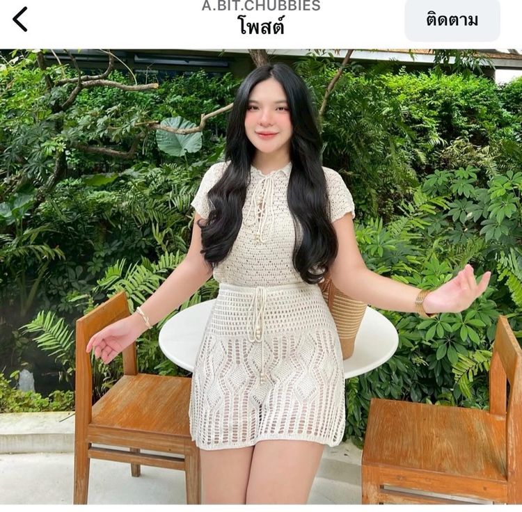 แขนสั้น อื่นๆ L อื่นๆ Instagram Brand (IG Brands) เสื้อผ้าผู้หญิงจาก IG