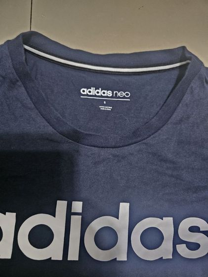 เสื้อadidasสีกรมสีสดสกรีนไม่แตกไซด์Sตัวละ130รวมส่ง รูปที่ 4