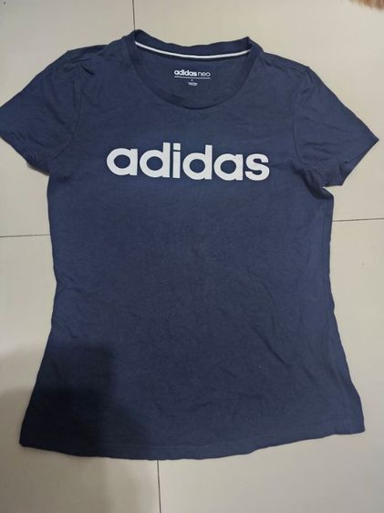 แขนสั้น อื่นๆ EU 34 เสื้อเชิ้ตและเสื้อผู้หญิง อื่นๆ เสื้อadidasสีกรมสีสดสกรีนไม่แตกไซด์Sตัวละ130รวมส่ง