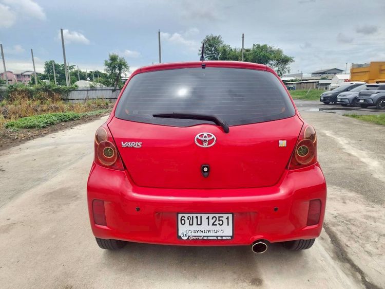 Toyota Yaris 2012 1.2 Sport Hatchback Sedan เบนซิน ไม่ติดแก๊ส เกียร์อัตโนมัติ แดง รูปที่ 3