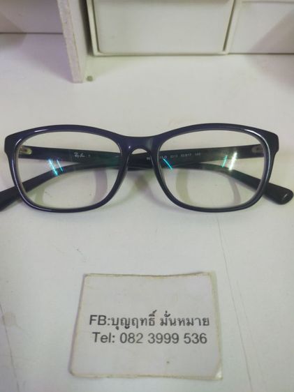 แว่นตา Rayban RB 5315 -D 2013 53 17 145 เลนส์ สูง 42ม. ของแท้ สภาพดี สวยๆ เลยส์ สายตาสั้น 250 เอาไปตัใส่เลนส์ใหม่ได้เลยครับ รูปที่ 3