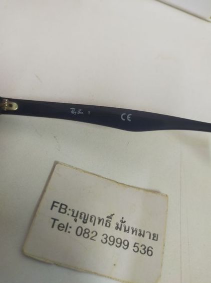 แว่นตา Rayban RB 5315 -D 2013 53 17 145 เลนส์ สูง 42ม. ของแท้ สภาพดี สวยๆ เลยส์ สายตาสั้น 250 เอาไปตัใส่เลนส์ใหม่ได้เลยครับ รูปที่ 6