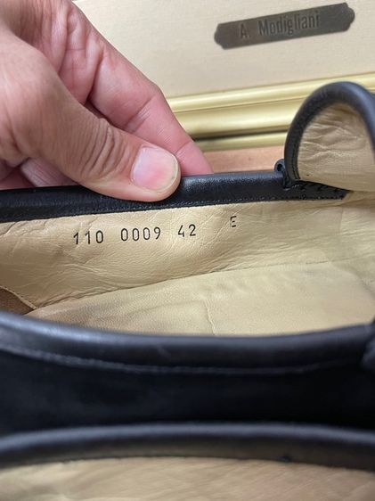 Gucci Horsebit Suede Loafers. Black Men’s Size 42 รองเท้าหนังกลับ Gucci แท้ 3,800 บาท รูปที่ 9