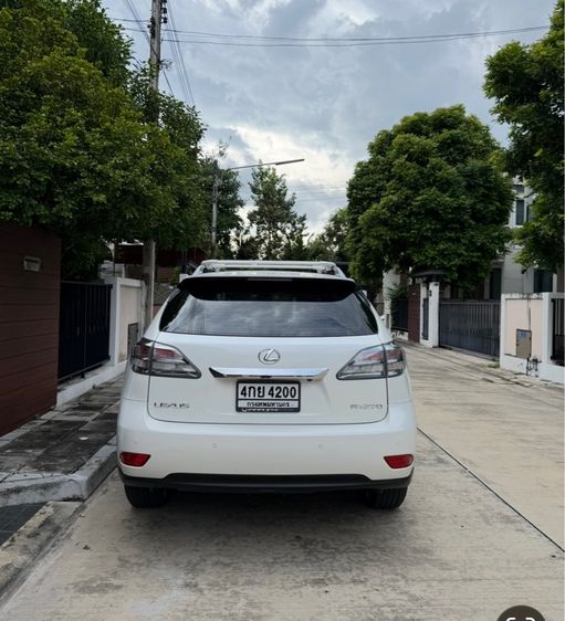 Lexus RX270 2010 2.7 Premium Moonroof Utility-car เบนซิน ไม่ติดแก๊ส เกียร์อัตโนมัติ ขาว รูปที่ 3