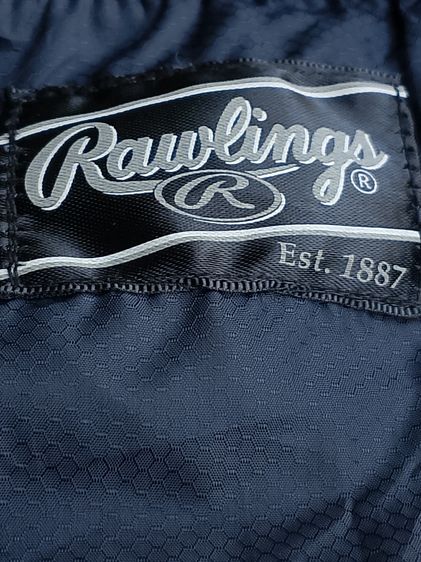 เสื้อแจ็คเก็ต Rawlings jacket size L สวยเหมือนใหม่ อก ยาว 26  เสื้อทูโทน เบสบอล46 รูปที่ 5