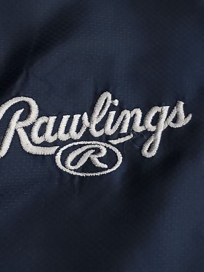 เสื้อแจ็คเก็ต Rawlings jacket size L สวยเหมือนใหม่ อก ยาว 26  เสื้อทูโทน เบสบอล46 รูปที่ 6
