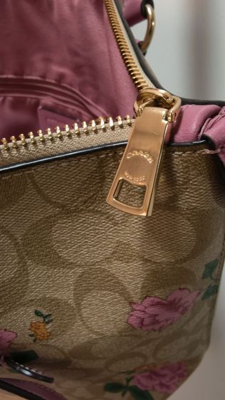 กระเป๋า Coach Tote Floral รูปที่ 9