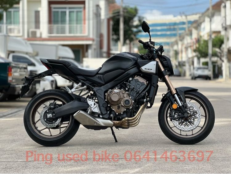 Honda cb650r ปี2025 ตัวใหม่ล่าสุด 1200km