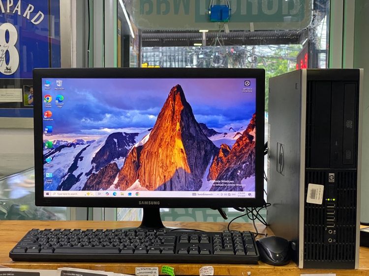 HP ไม่ใช่ อื่นๆ วินโดว์ 8 กิกะไบต์ คอมพิวเตอร์พร้อมจอsamsung ลงโปรแกรมพร้อมใช้งาน