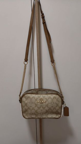 น้ำตาล กระเป๋า Coach Cross body แท้100℅
