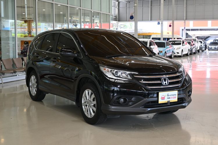 Honda CR-V 2012 2.0 E 4WD Utility-car เบนซิน ดำ รูปที่ 2