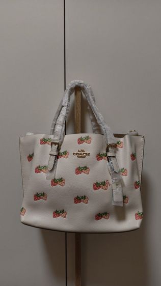 ขาว กระเป๋า Coach Mollie 