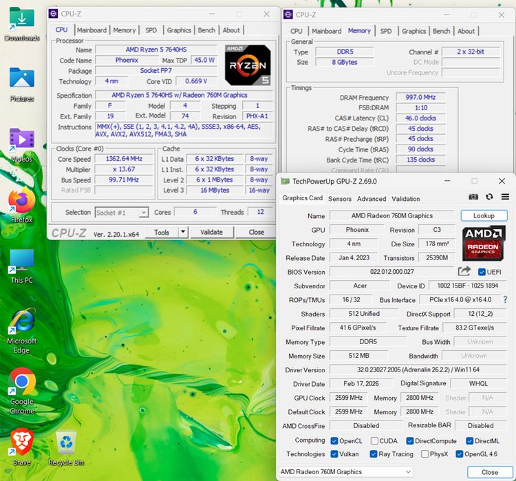ACER ASPIRE LITE 15 AL15-63P-R54Y 8GB 512GB 7640HS โน้ตบุ๊ค​ มือสอง ประกันศูนย์​ Notebook Gaming ทำงาน​ เล่นเกมส์​ มือ2 รูปที่ 6