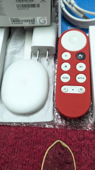 Google Chromecast with Google TV 4K (Gen 4) สภาพนางฟ้า รูปที่ 3