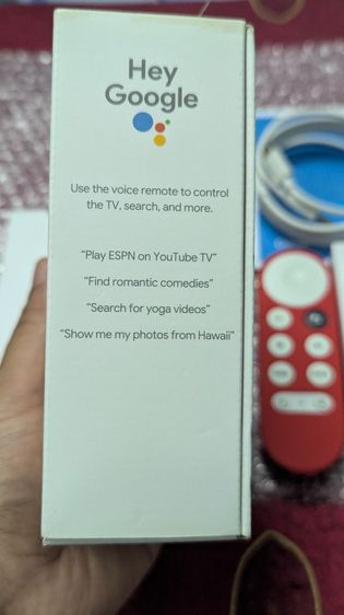 Google Chromecast with Google TV 4K (Gen 4) สภาพนางฟ้า รูปที่ 5