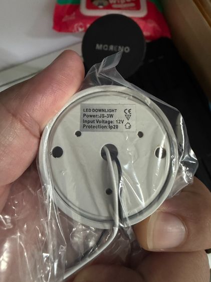 ไฟ LED ติดลอย 3W แสงวอร์มไวท์ 936 อัน เครียร์สต็อค รูปที่ 3
