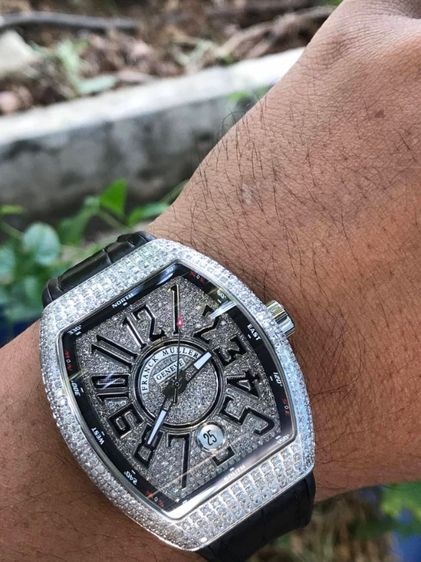Franck Muller Vanguard V41 Full Diamond 🇨🇭
 รูปที่ 12