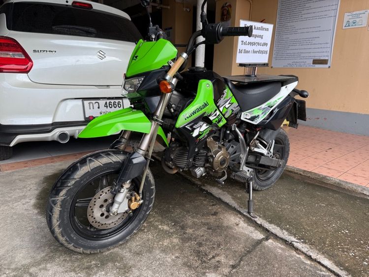 2019 Kawasaki KSR สตาร์ทมือ ราคานี้พร้อมโอนกรรมสิทธิ์ให้ครับ
