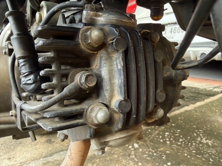 Kawasaki KSR สตาร์ทมือ ราคานี้พร้อมโอนกรรมสิทธิ์ให้ครับ รูปที่ 10