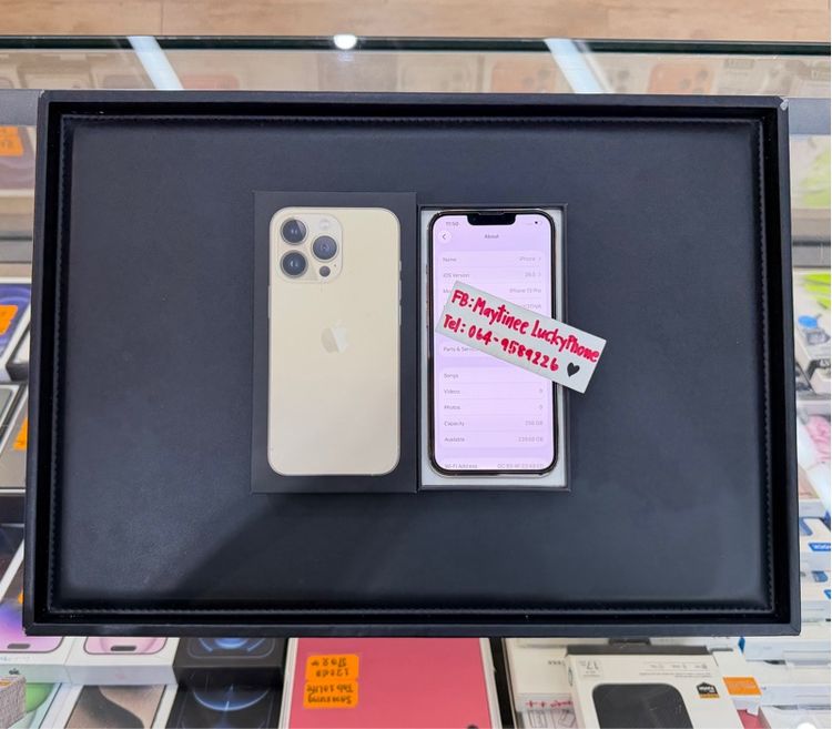 IPhone 13Pro ความจุ 256G สีทองเครื่องสวยมาก รูปที่ 9